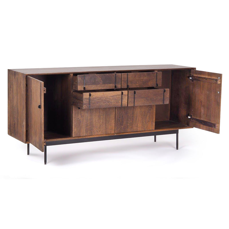 SERINA Sideboard Buffet 170 cm Solid Mango Wood