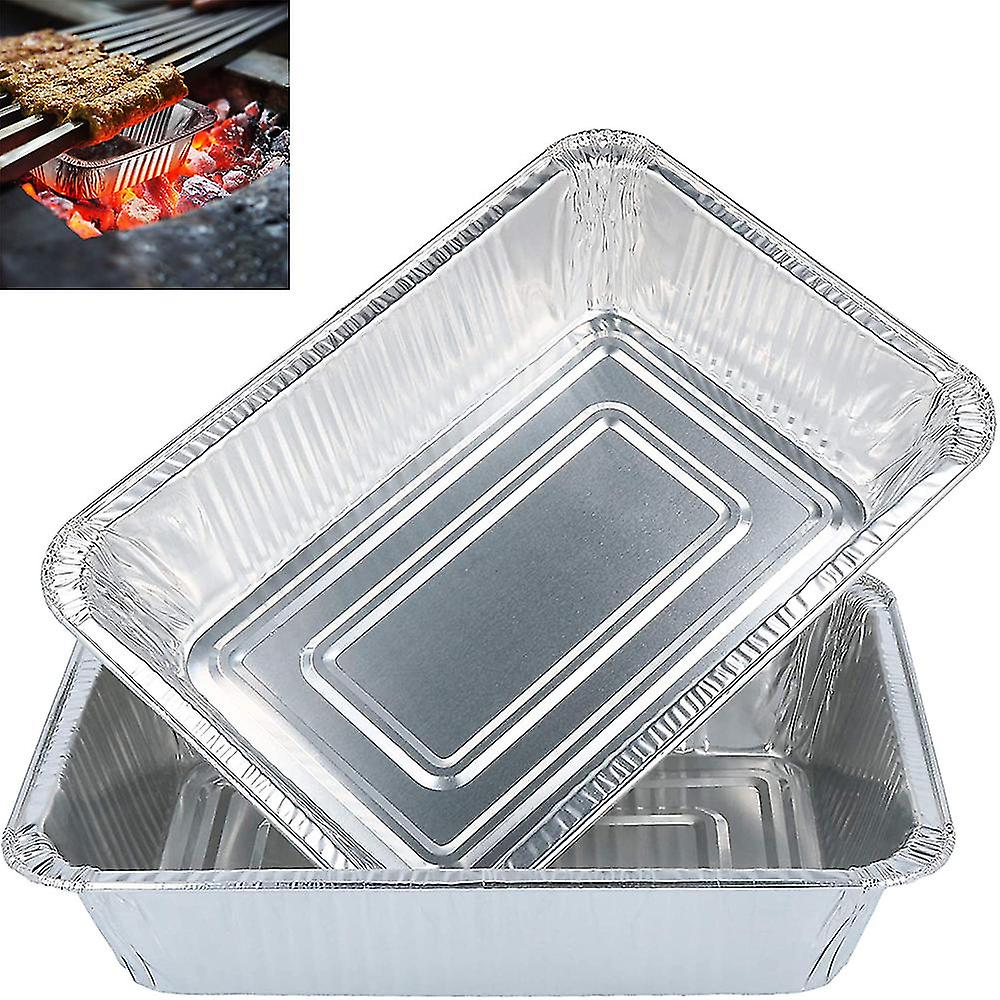 25pcs (25/50-pack) Grills Compatible Drip Pans， Bulk Package