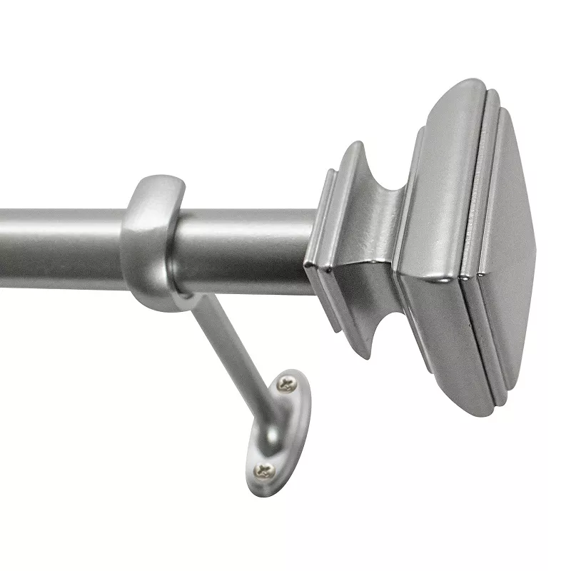 Decopolitan Square Adjustable Curtain Rod