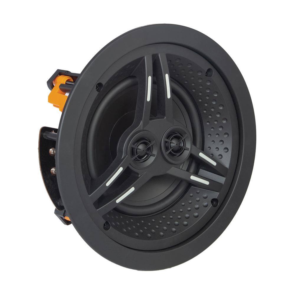 E Series 100-Watt-Continuous-Power In-Ceiling Dual-Tweeter with 6-12 in. Cone Woofer SC-DX-EC6-DT