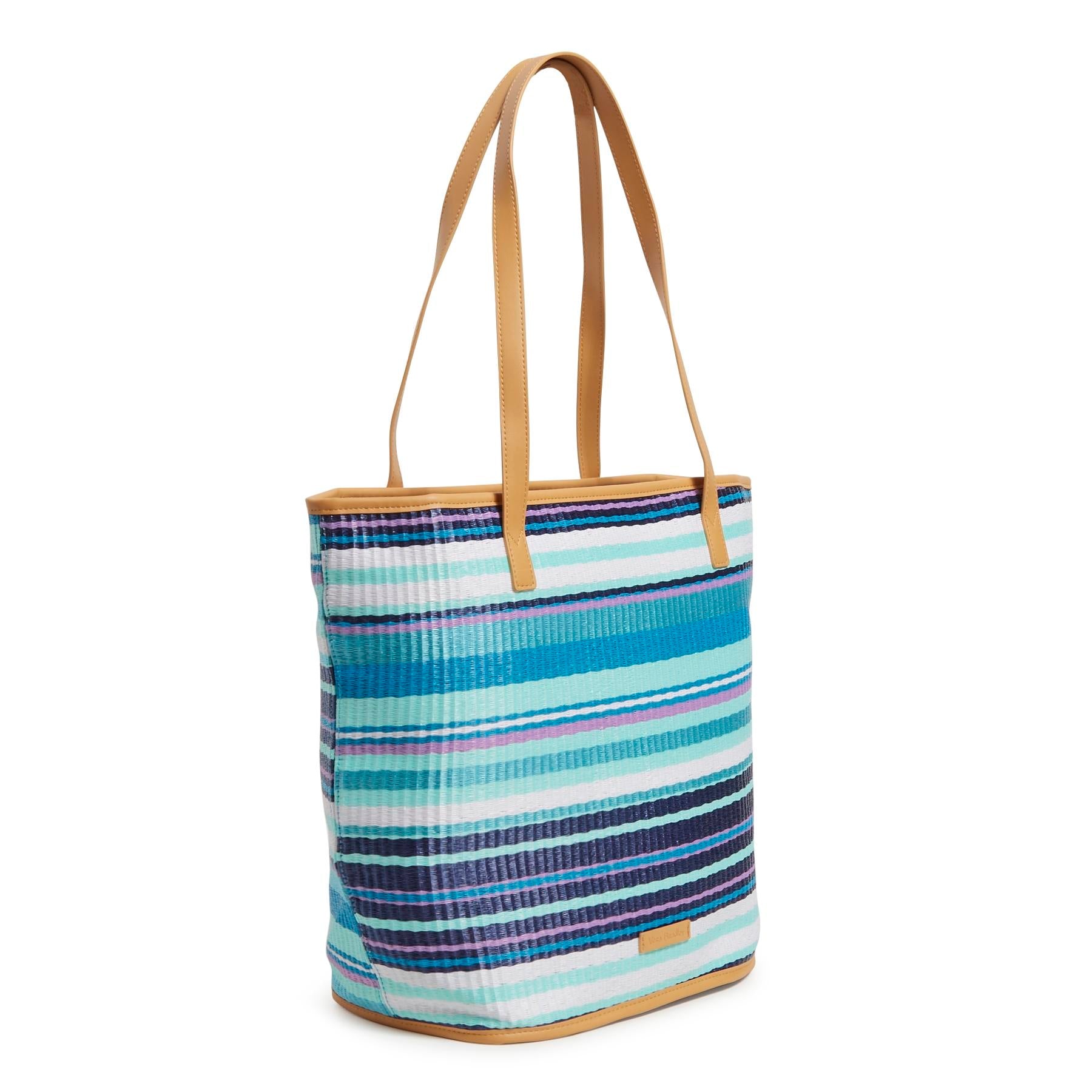 Straw Bucket Tote Bag