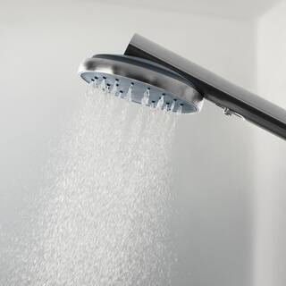 HAI Smart 2-Spray Wall Mount Handheld Shower Head 2.5 GPM in Charcoal HSBTHI2