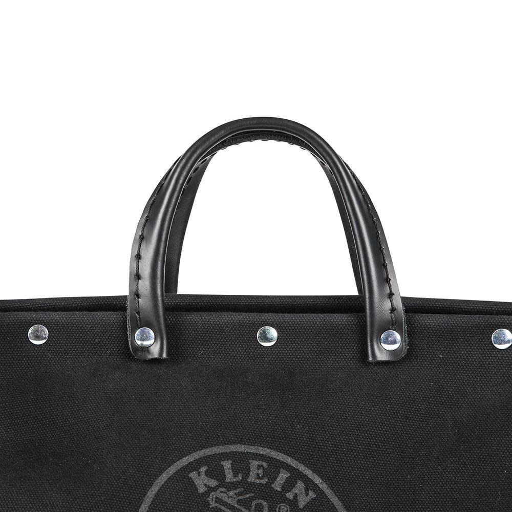 Klein Tools Deluxe Black Canvas Tool Bag 16-Inch 510216SPBLK from Klein Tools