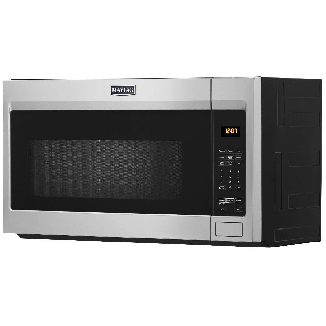 Maytag 30-inch, 1.7 cu.ft. Over-the-Range Microwave Oven with Stainless Steel Interior YMMV1175JZ