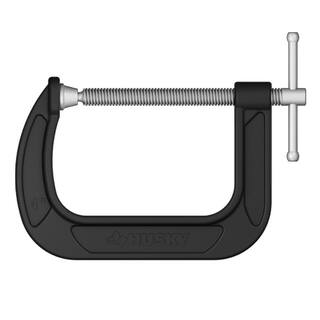 Husky 4 in. Drop Forged C-Clamp 97892