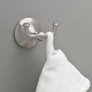 Delta Greenwich II Towel Hook in SpotShield Brushed Nickel GRE35-BN