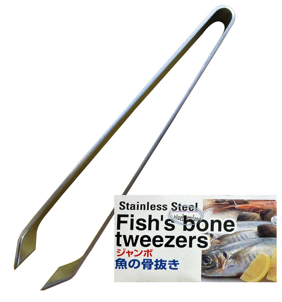 Japan 12cm Fish bone tweezers pincers Stainless steel fishbone remover kitchen gadget