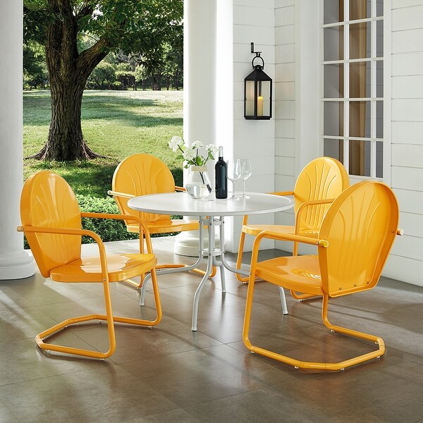 Crosley Griffith 5piece Metal Outdoor Dining Set