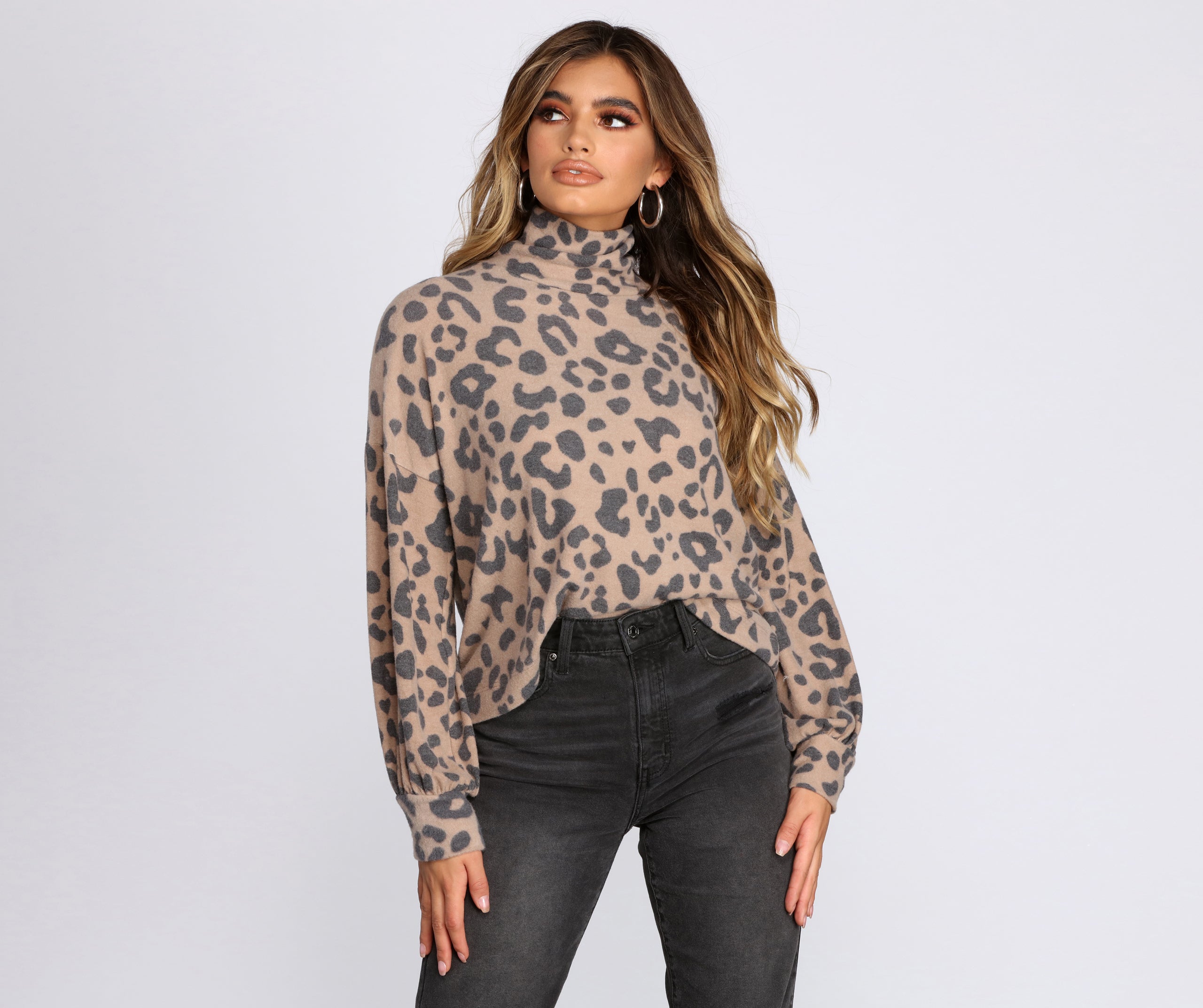 WIld One Turtleneck Top