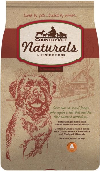 Country Vet Naturals 24-10 Senior Dog Food