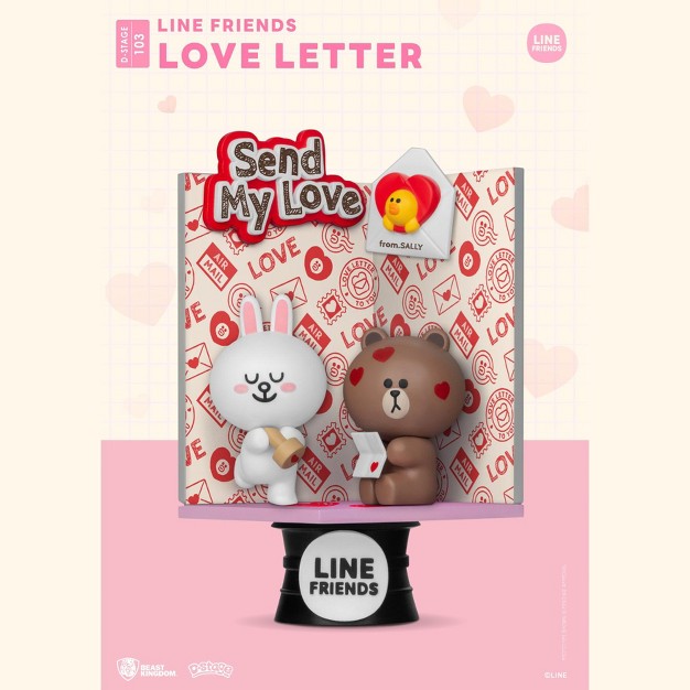 Line Friends ama Stage 103 line Friends love Letter d stage