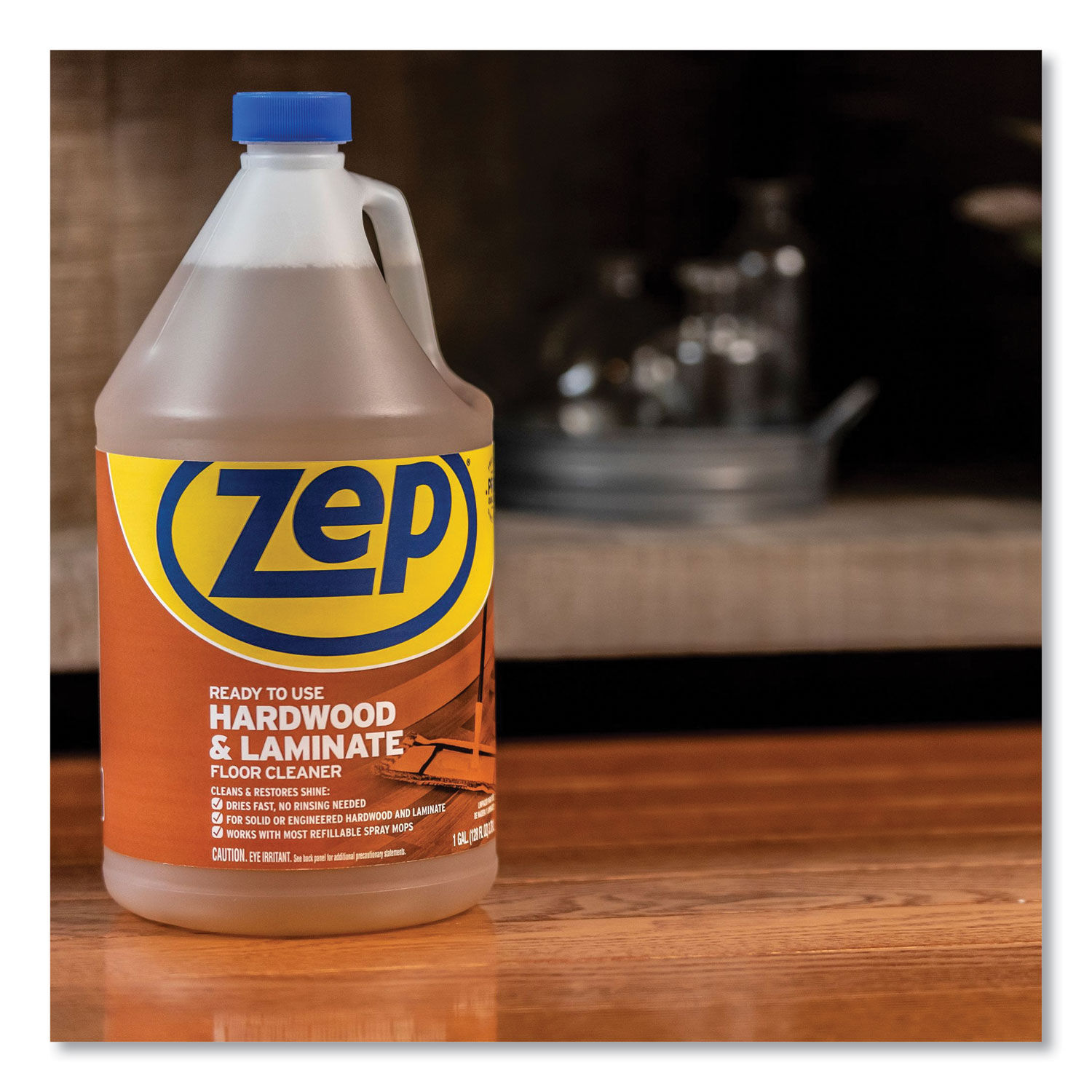 Hardwood and Laminate Cleaner by Zep Commercialandreg; ZPEZUHLF128CT