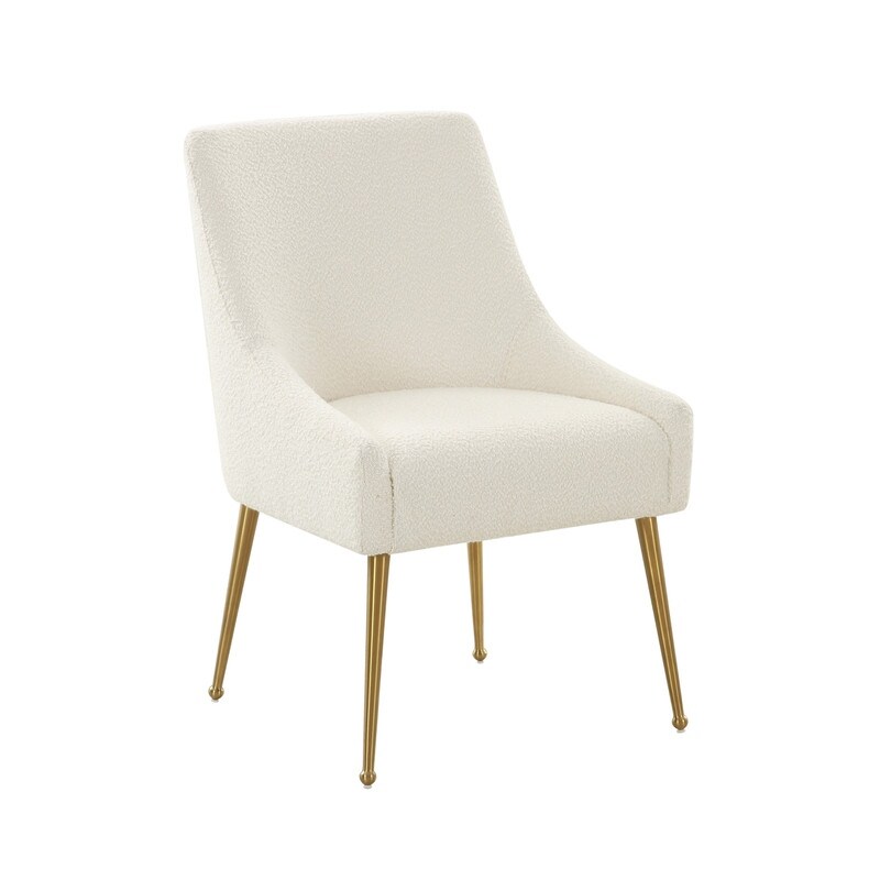 Beatrix Cream Boucle Side Chair