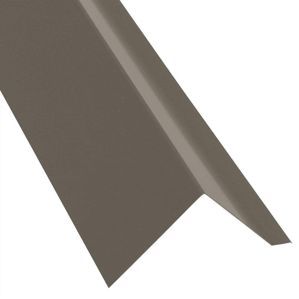 Gibraltar Building Products 10 ft. 29-Gauge Galvalume EF3 Eave Flashing in Slate 987640