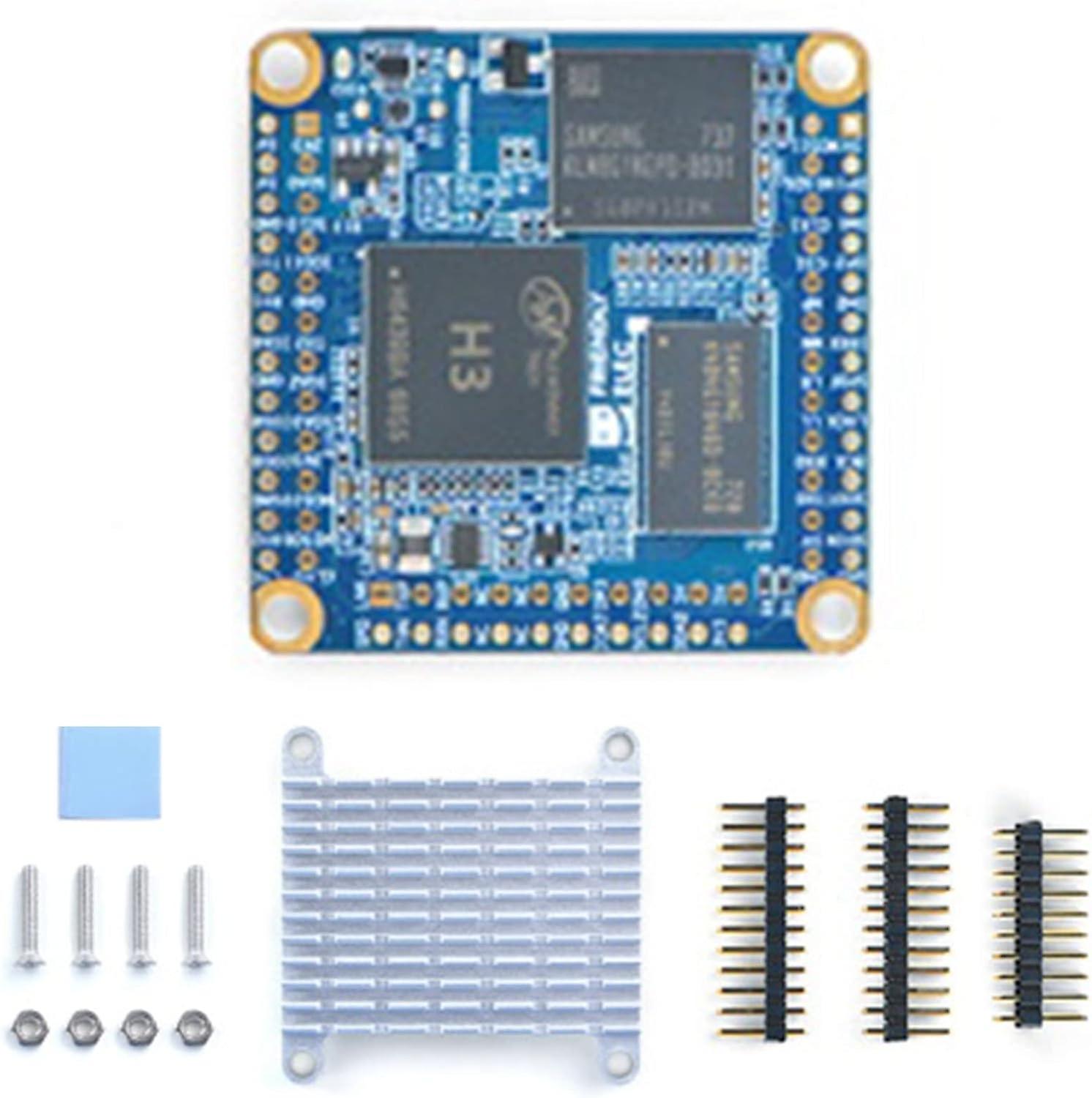 For NanoPi NEO Core 512M+8G Allwinner H3 Ultra-Small Core Board -Core -A7 IoT Development with Heat Sink