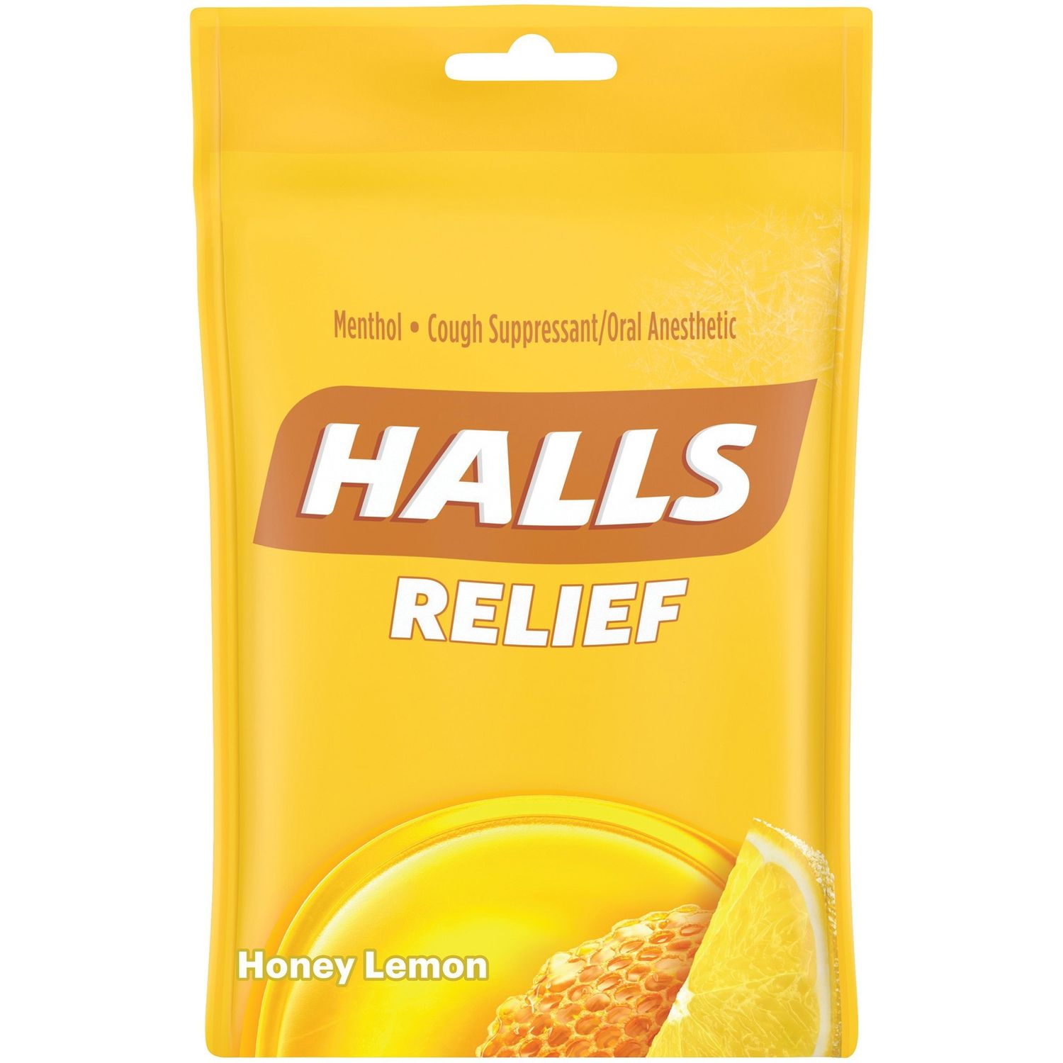 Halls Honey-Lemon Cough Drops by Cadbury Schweppes plc CDB62183