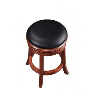 Boraam 24 in. Cherry Backless Wood Barstool 44224