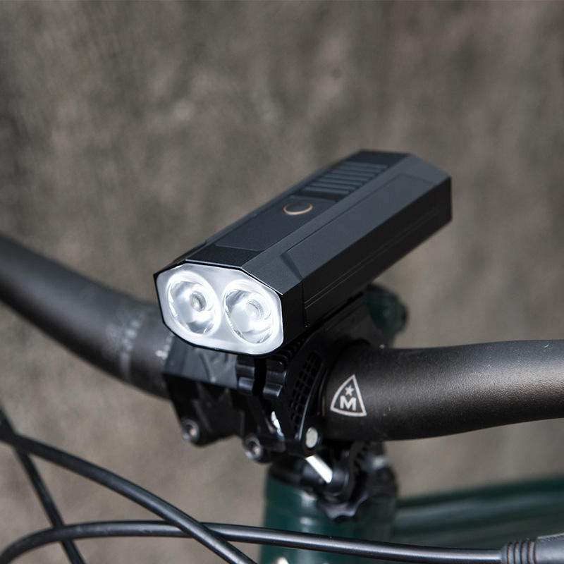 2023 Bicycle light New LED mountain bike L2 cycling light USB charger outdoor cycling headlight