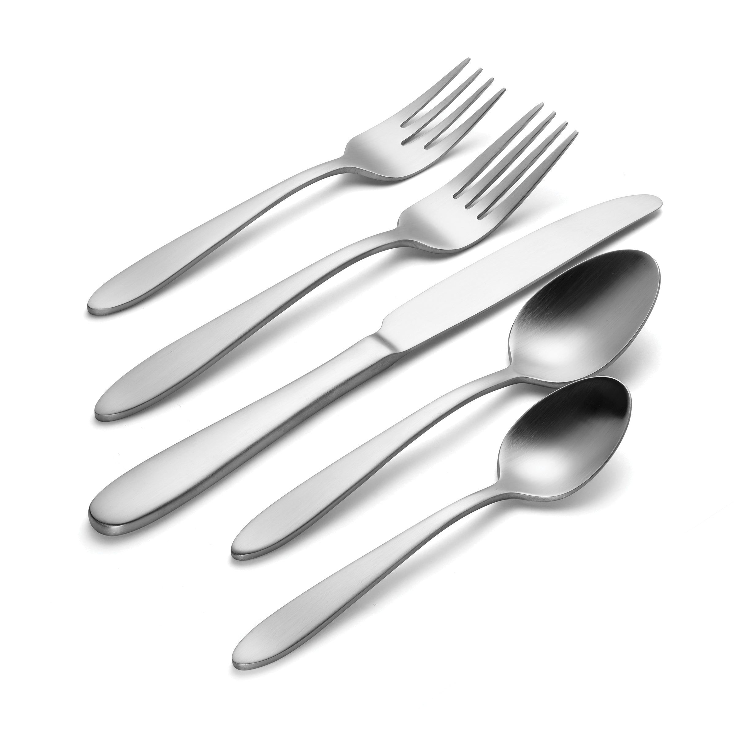 Mooncrest Satin 20 Piece Everyday Flatware Set