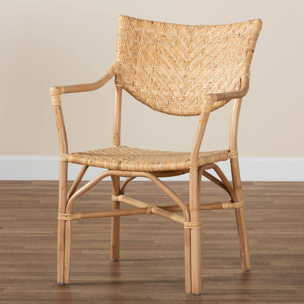 bali  pari Damani Natural Brown Dining Chair 205-2P-12673-HD