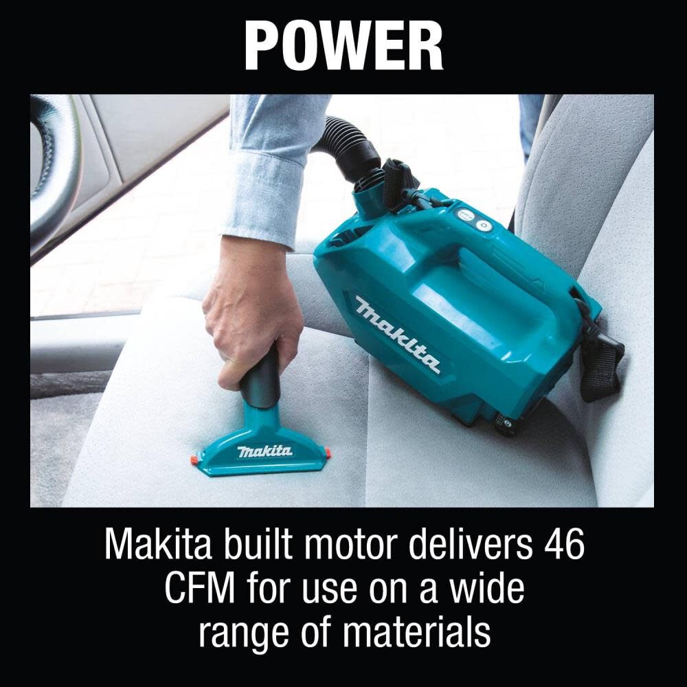 Makita 12V Max CXT Lithium-Ion Cordless Vacuum Kit (2.0Ah) LC09A1 from Makita