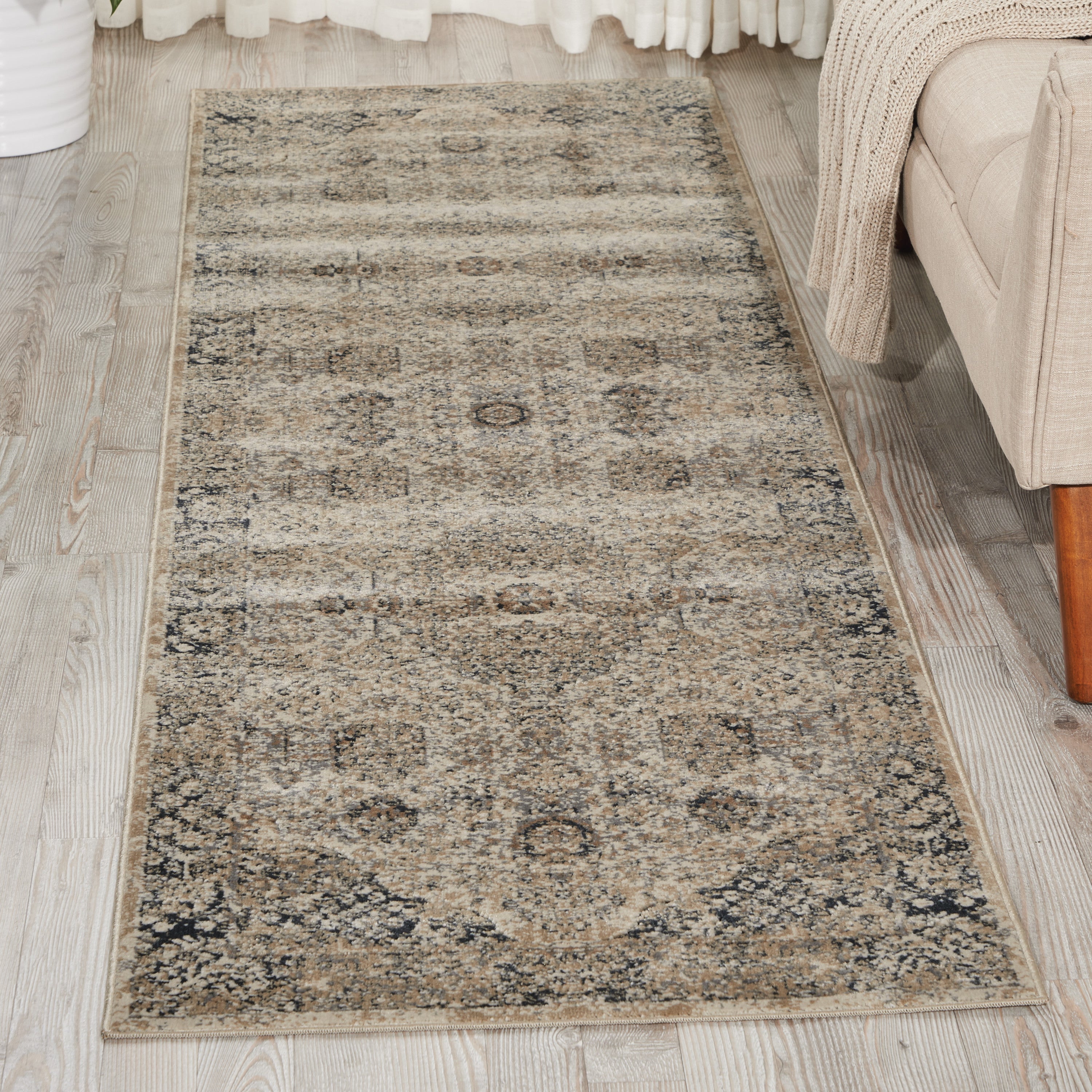 Malta Ivory/Blue Rug