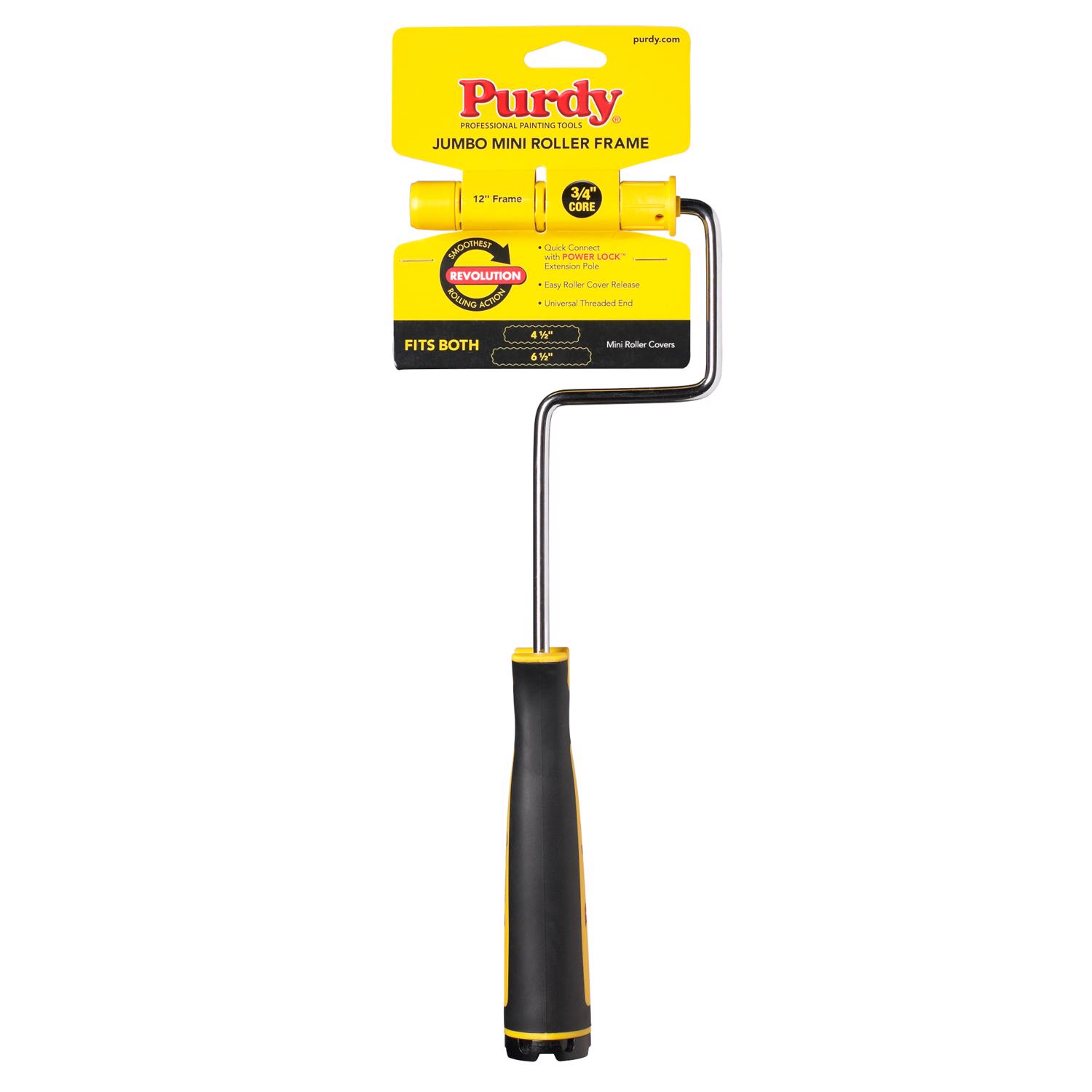 Purdy Revolution 4-1/2 - 6-1/2 in. W Jumbo Mini Paint Roller Frame Threaded End