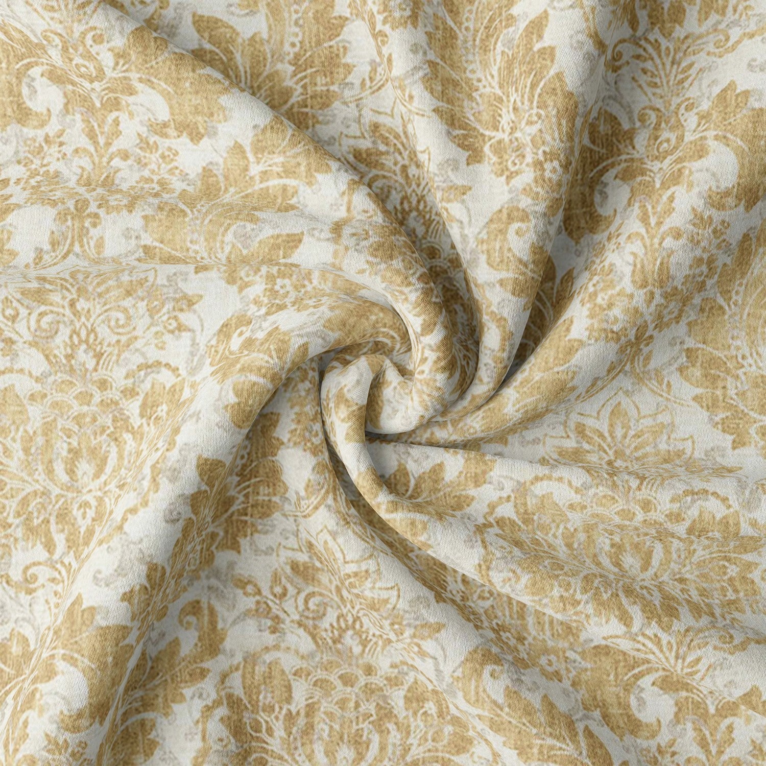 Damaskus Linen Gold Drapery