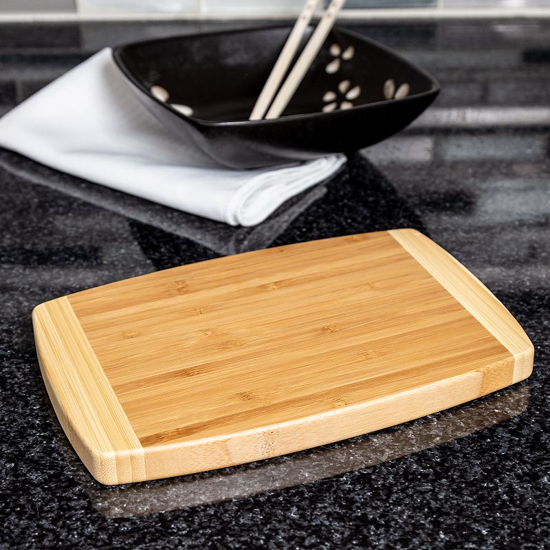 Joyce Chen Small Burnished Bamboo Cutting Board