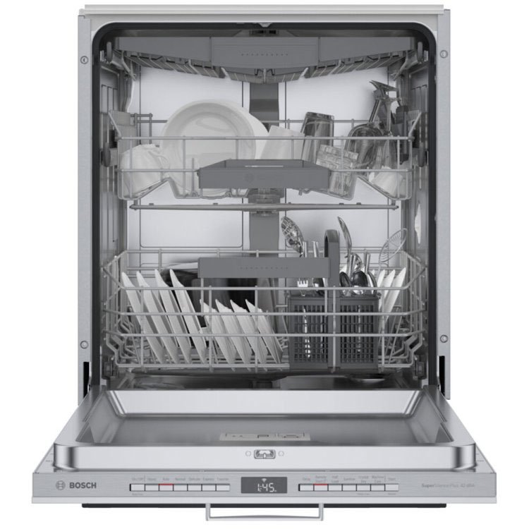 Bosch 800 Series ADA 24-Inch Dishwasher with Custom Panel