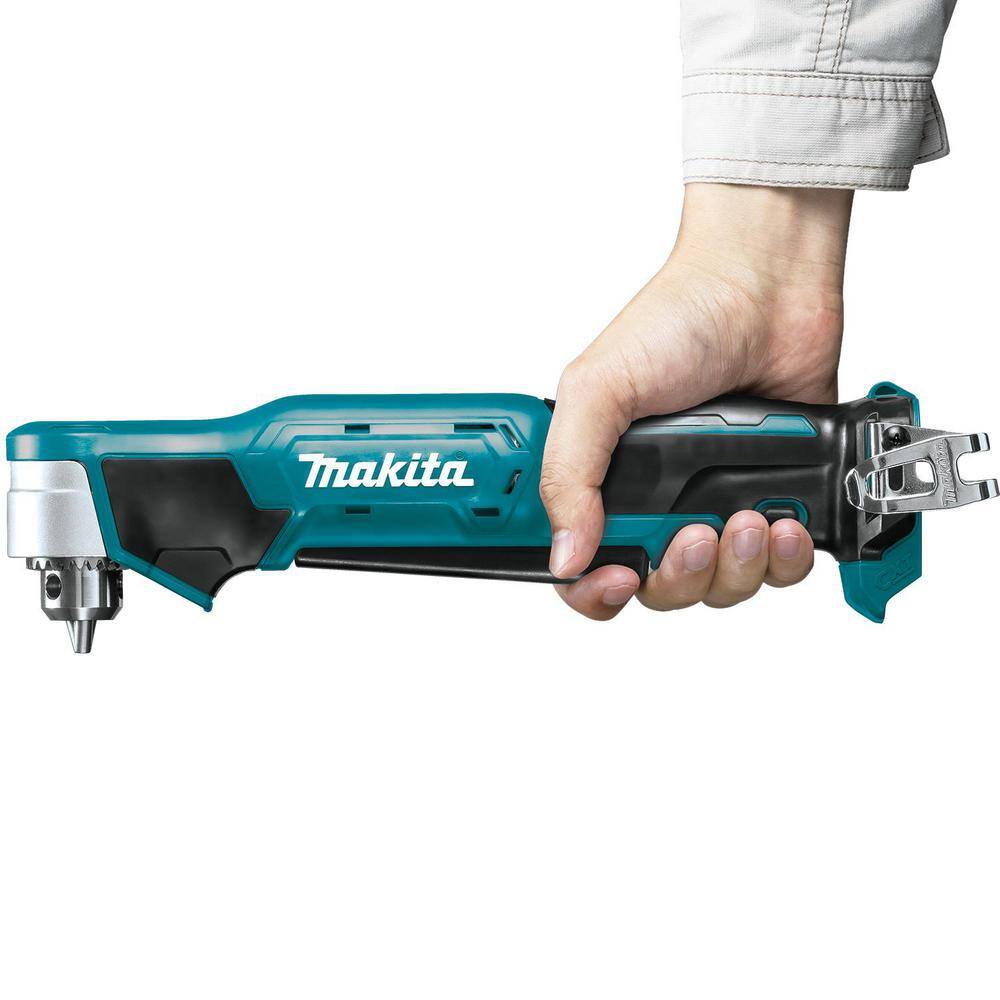 Makita 12V max CXT Lithium-Ion Cordless 38 in. Right Angle Drill (Tool-Only) AD03Z