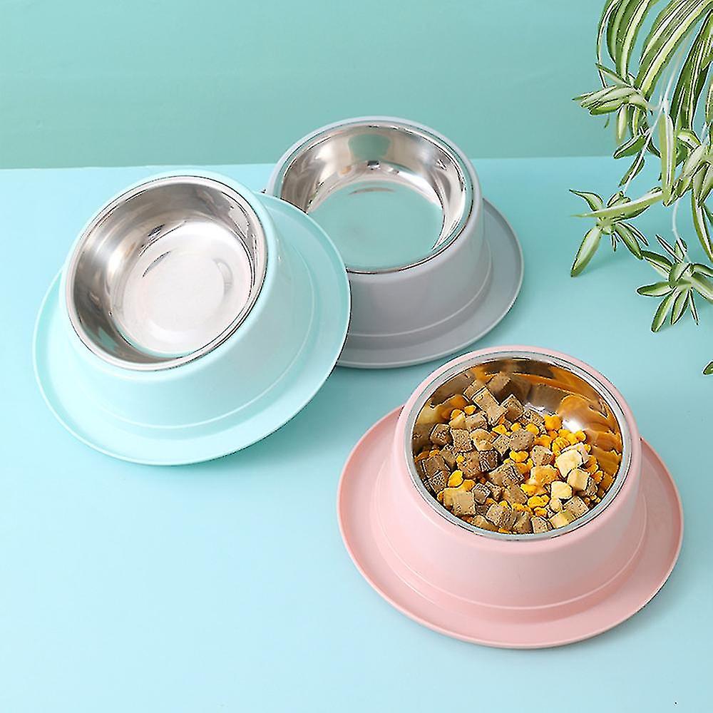 Tilt Anti-ant Hat Bowl Two-in-one Single Bowl Stainless Steel Non-slip Neck Cat Food Bowl Cat Bowl