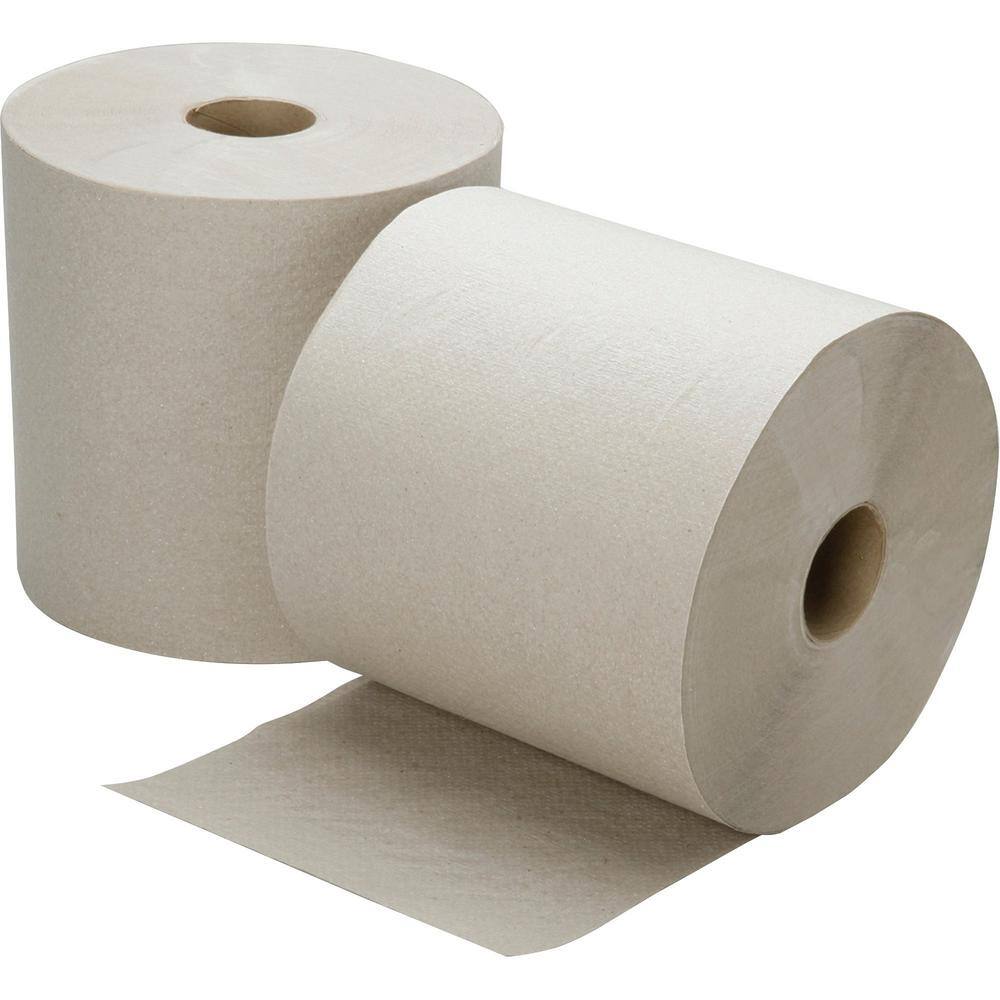 SKILCRAFT 800 ft. L Natural 100% Recycled Paper Towel Roll (6-Rolls per Pack) NSN5915823