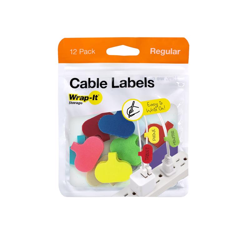 CABLE LABEL ASRTD NYLON