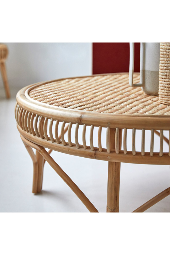 Rattan Modern Coffee Table  Tikamoon Zita   Tropical   Coffee Tables   by Oroa   Distinctive Furniture  Houzz