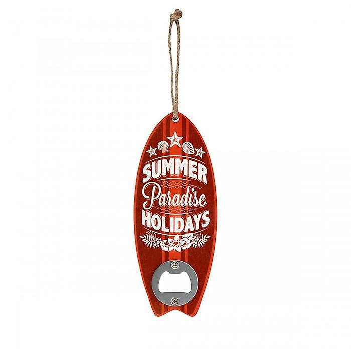 Grindstore Summer Holidays Surf Board Shaped Bottle Opener