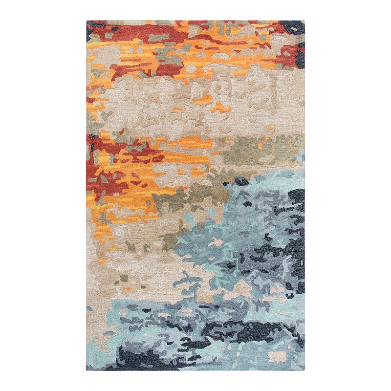 Alora Decor Lapis Tyler Wool Blend Rug