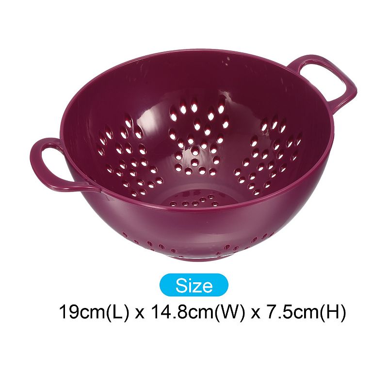 Rice Sieve Washing Colander Strainer Drainer Fruit Cleaning Bowl