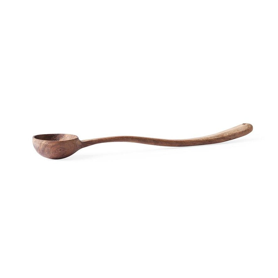 Wooden tea scoop spoon