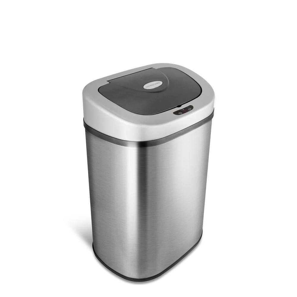 NINESTARS 21 Gal. Auto-Open Infrared Trash Can DZT-80-4