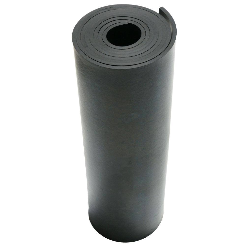 Rubber-Cal 50A Durometer Neoprene Sheet 18 in. Thick x 24 in. Width x 36 in. Length Smooth Finish Black Rubber Sheet (6 sq. ft.) 30-005-125-024-036