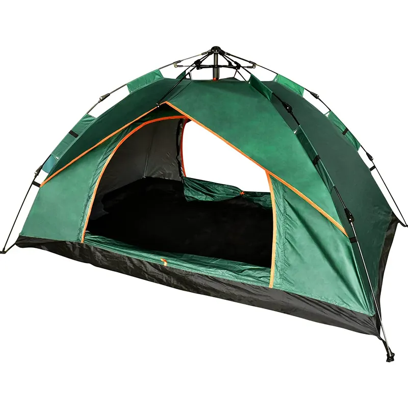 With Best Quality And Low Price  Instant Pop Up Camping Tent 5 6 7 8 Person Outdoor 3X2 Waterproof Hub Screen Custom Automatic P