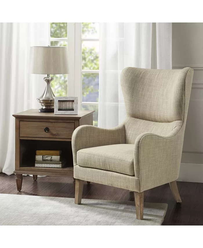 Madison Park Arianna Swoop Wing Chair