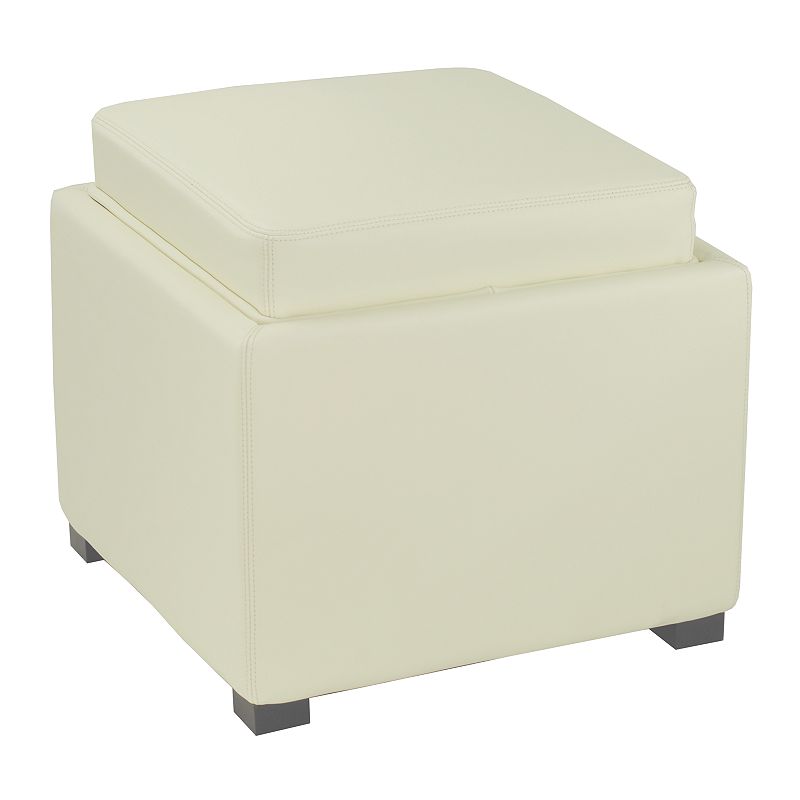 Safavieh Bobbi Tray Storage Ottoman