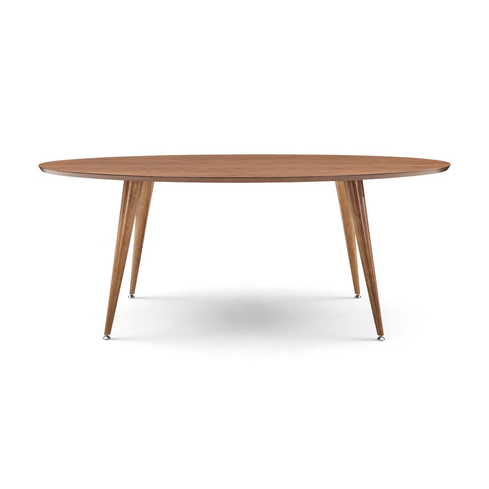 Dining Table Herval Furniture 74x43  6 Seats  Oval  Solid Wood