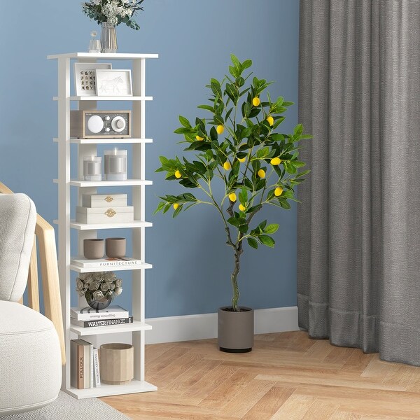 Artificial Lemon Tree Tall Fake Lemon Plant wuth Lemon Fruits