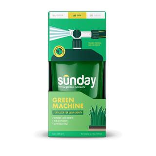 SUNDAY Green Machine Lawn Liquid Fertilizer 42.3 fl oz 5000 sq ft FB4148