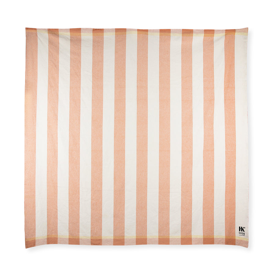 Striped beach blanket