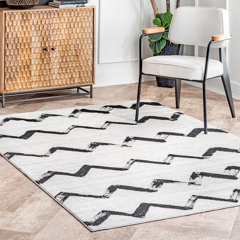 nuLoom Addison Modern Chevrons Area Rug