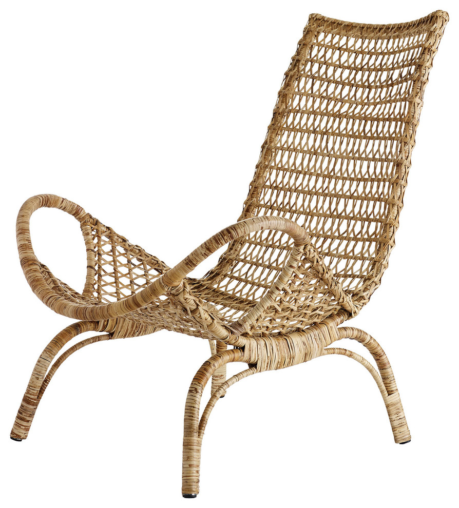 Lotus Chair   Tropical   Armchairs And Accent Chairs   by DESIGN IDEAS  Houzz